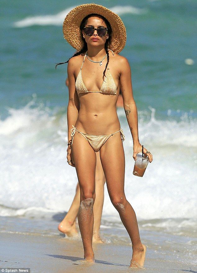 cate pennington add zoe kravitz bikini photo