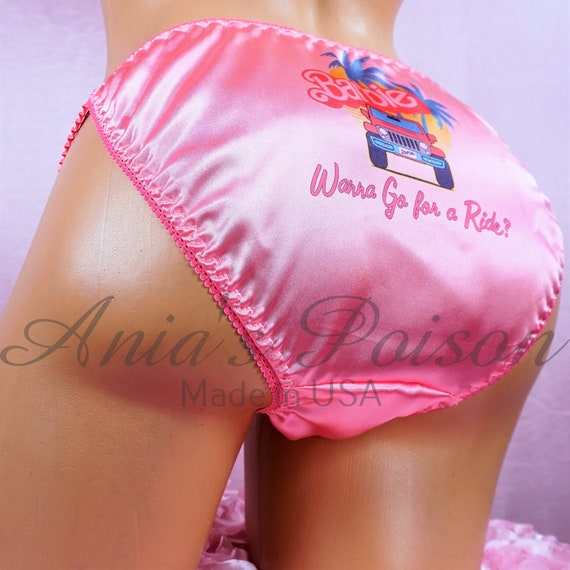 butch berry add wet satin panties photo