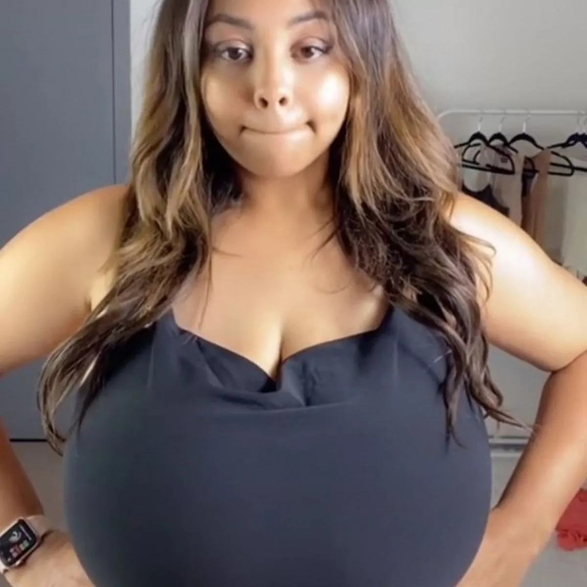 chasity carver add big black tits bouncing image