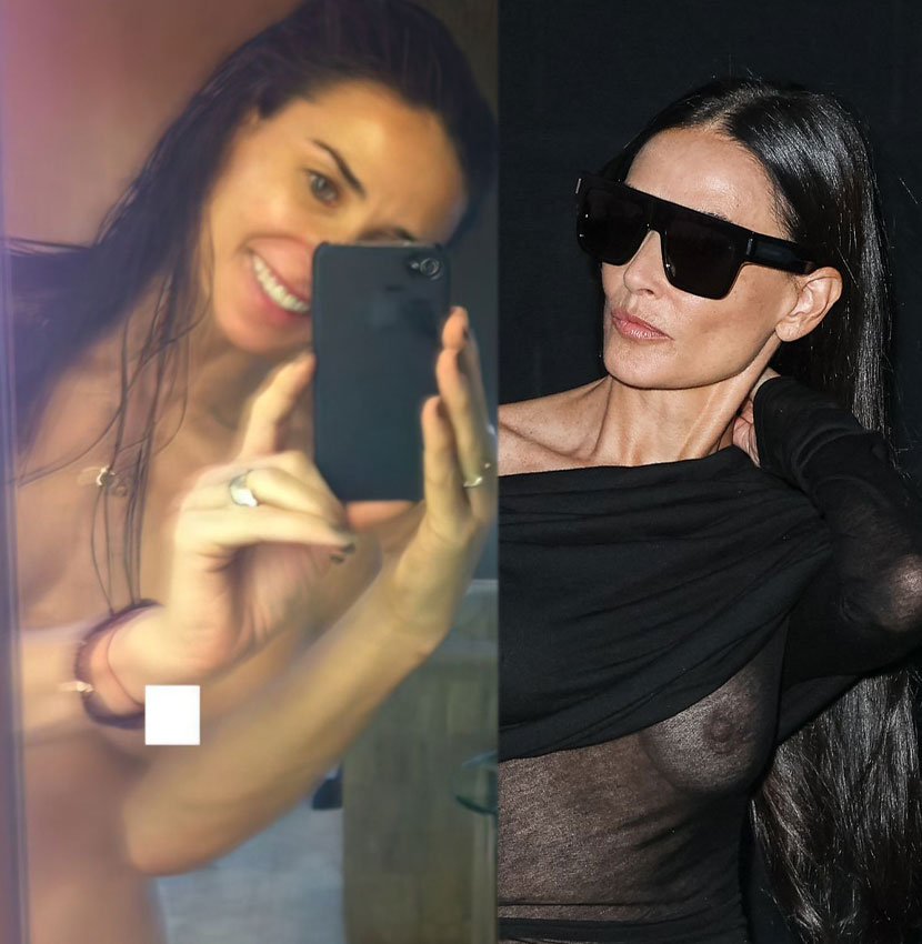 debbie scartozzi add demi moore nude photo