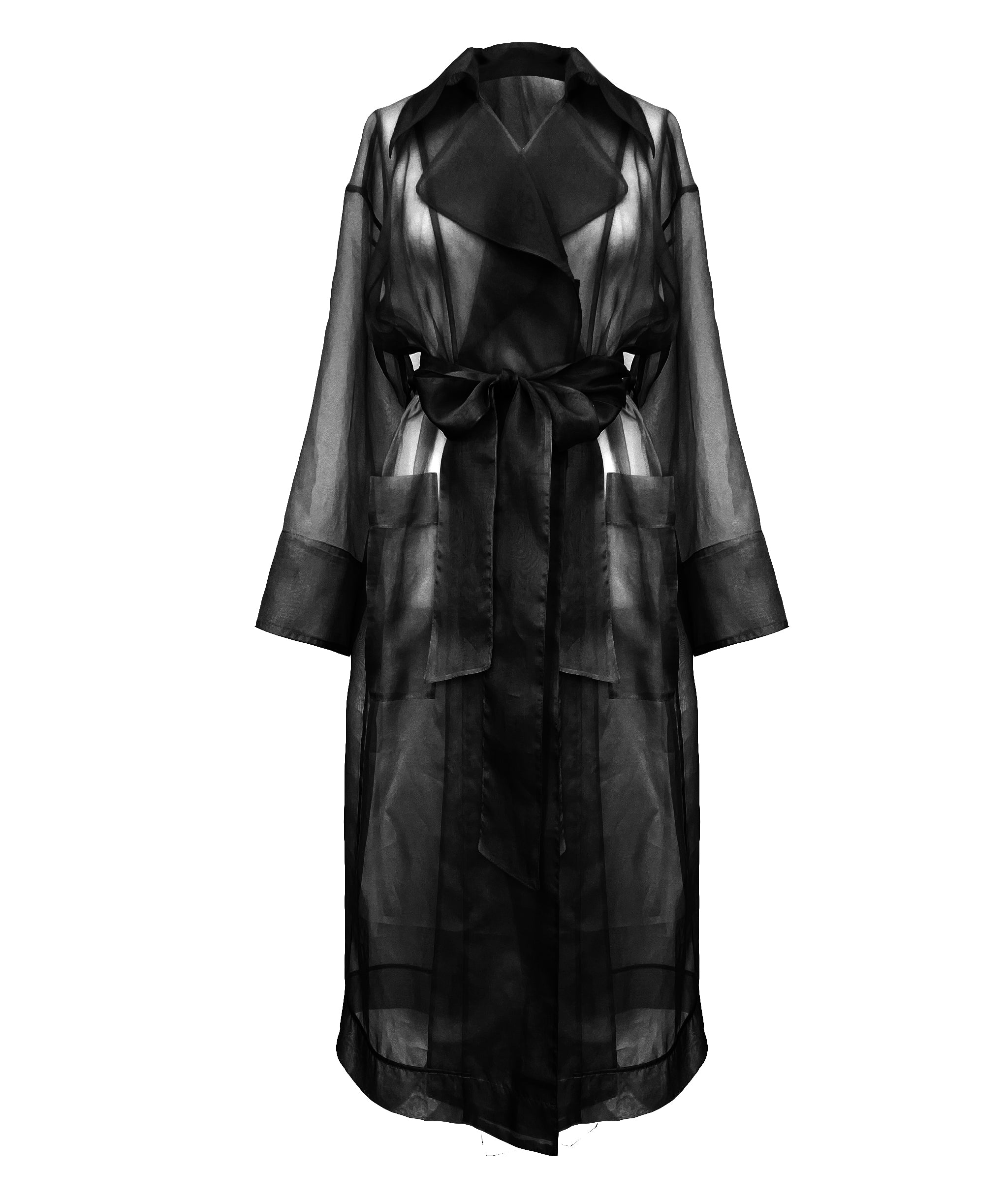 christine burris add flasher trench coat image