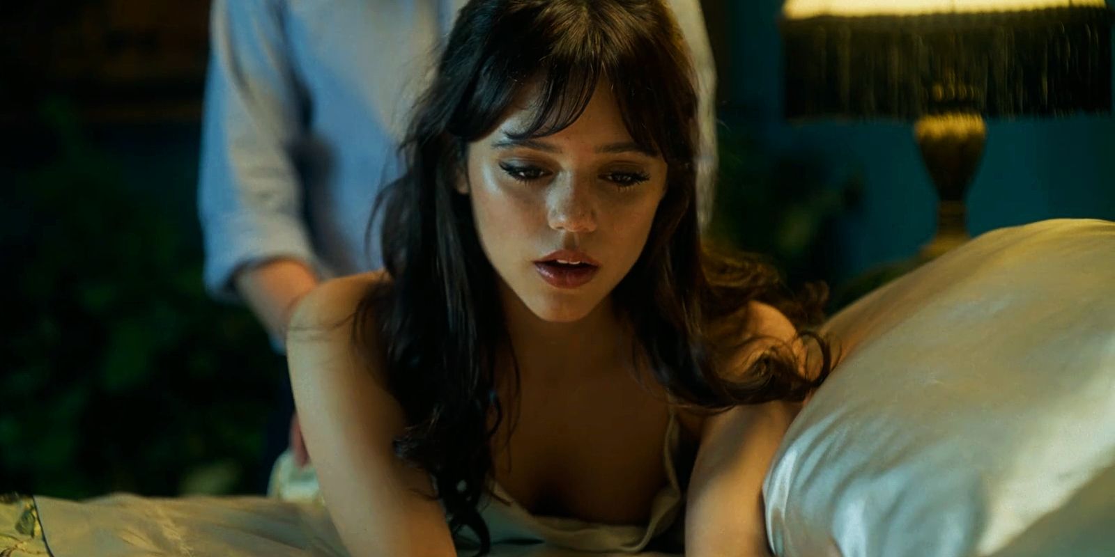 cristal allen add jenna ortega x sexy scene photo