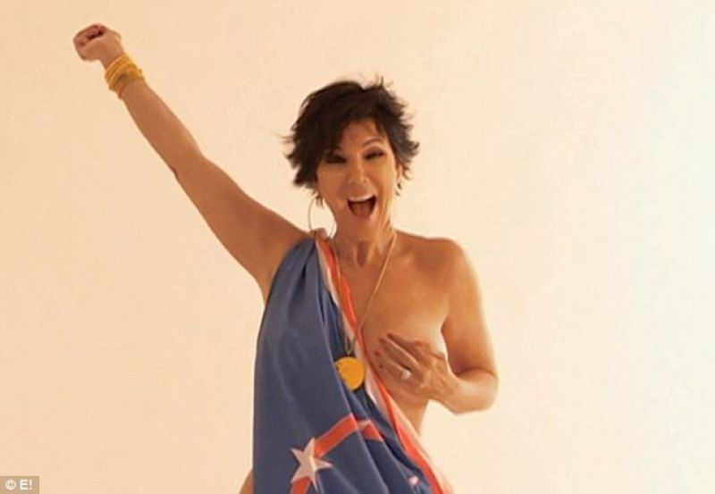 dave devane add kris jenner toppless photo