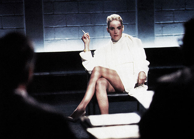 annie kleinschmidt add sharon stone up skirt image