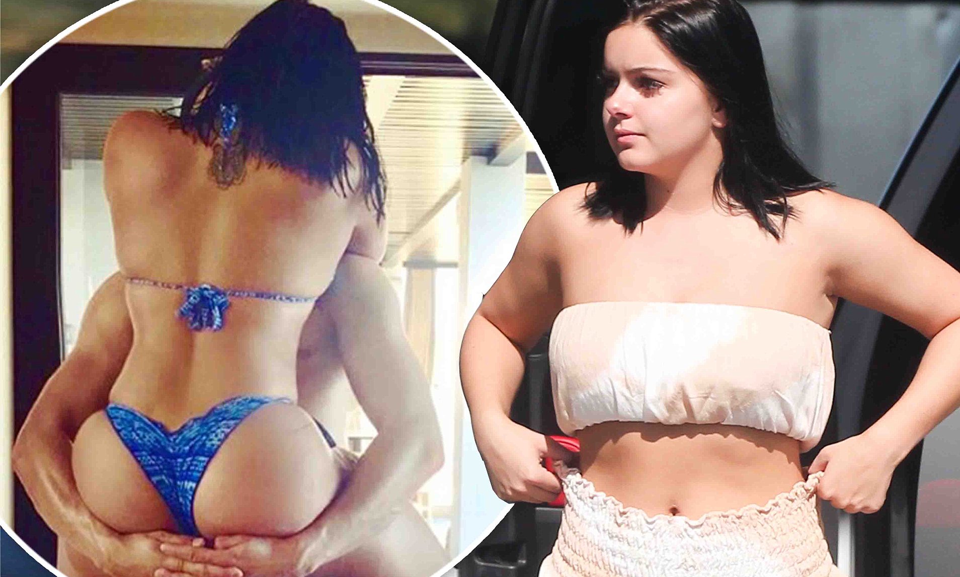 diane moyers add ariel winter thong photo