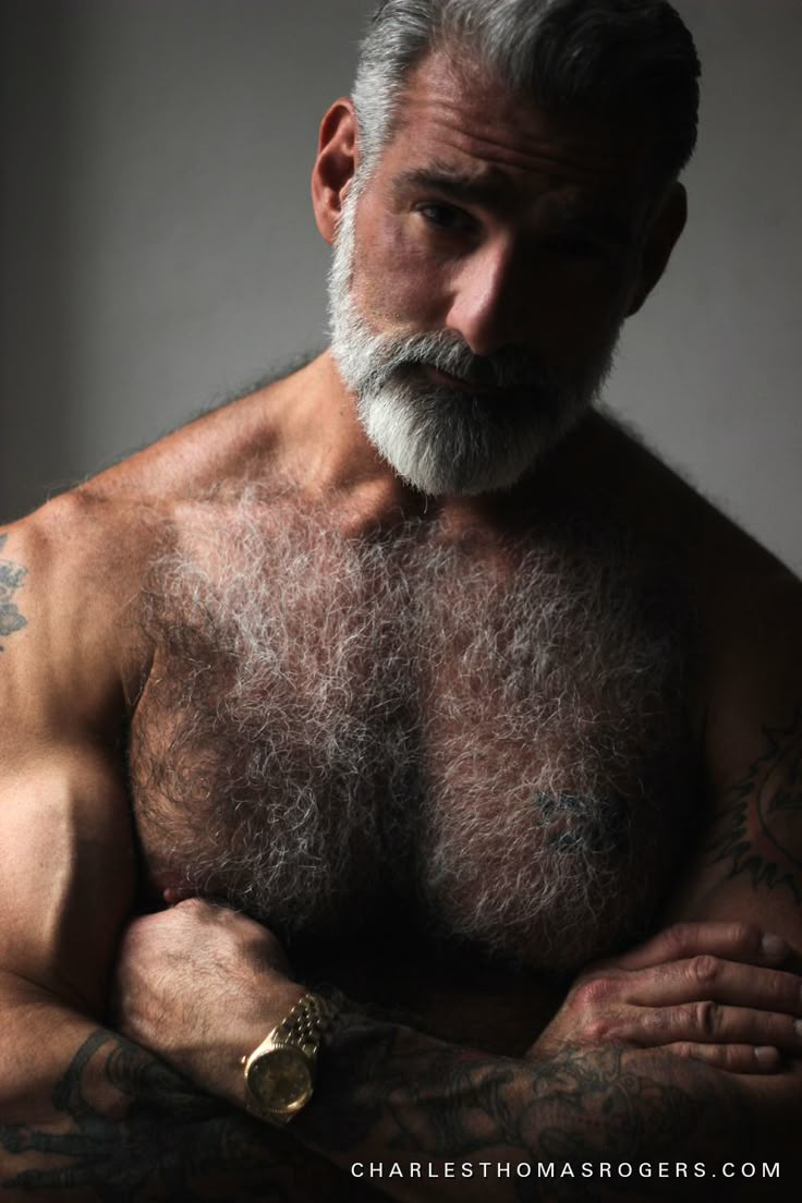 ben colcombe add naked old hairy man image