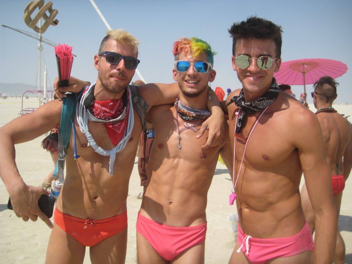 bosy said add burning man gay sex photo