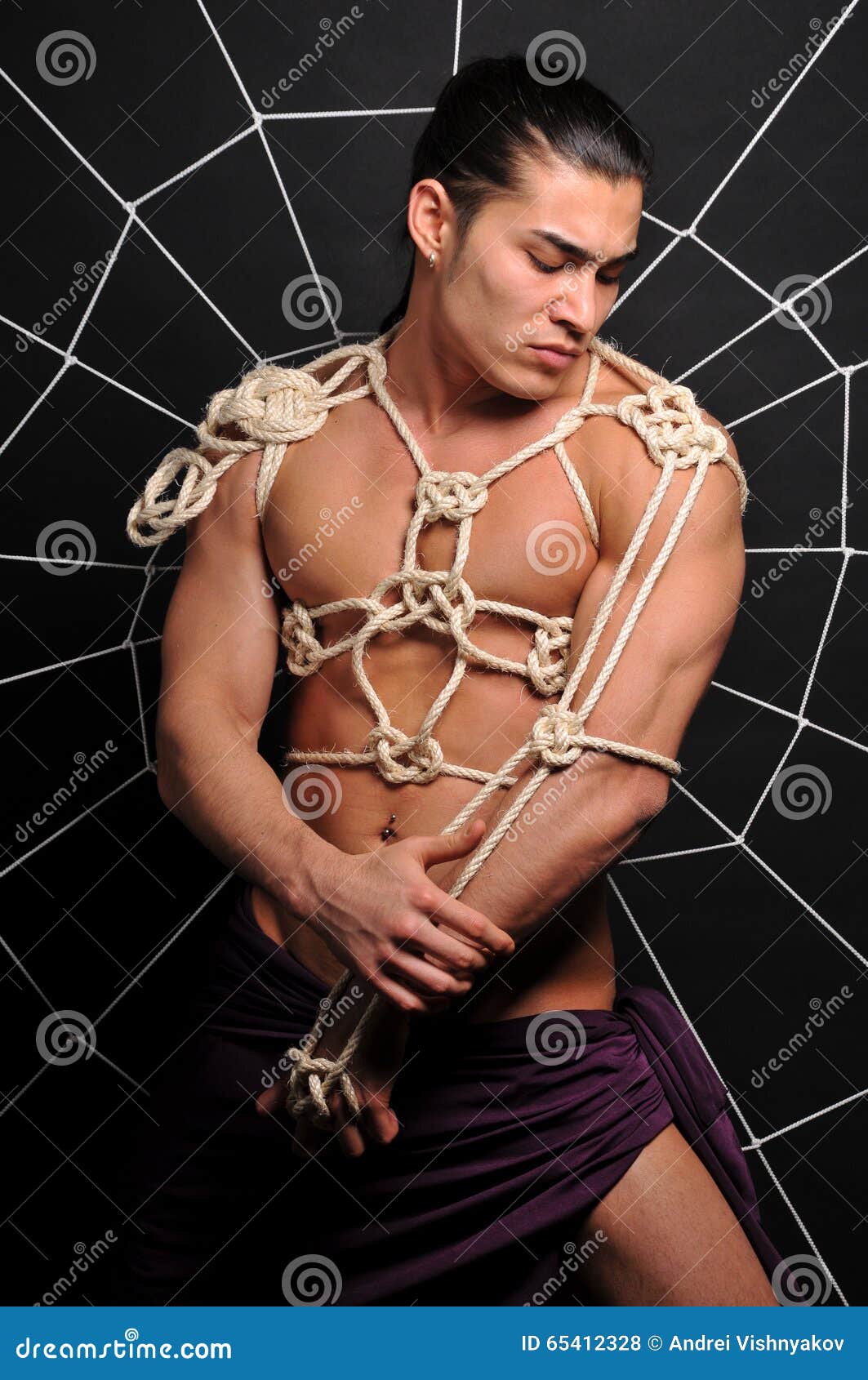 angela conners add muscular male bondage image