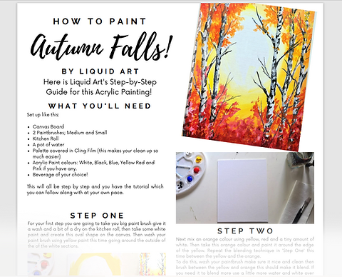 cash cal add autumn falls step image