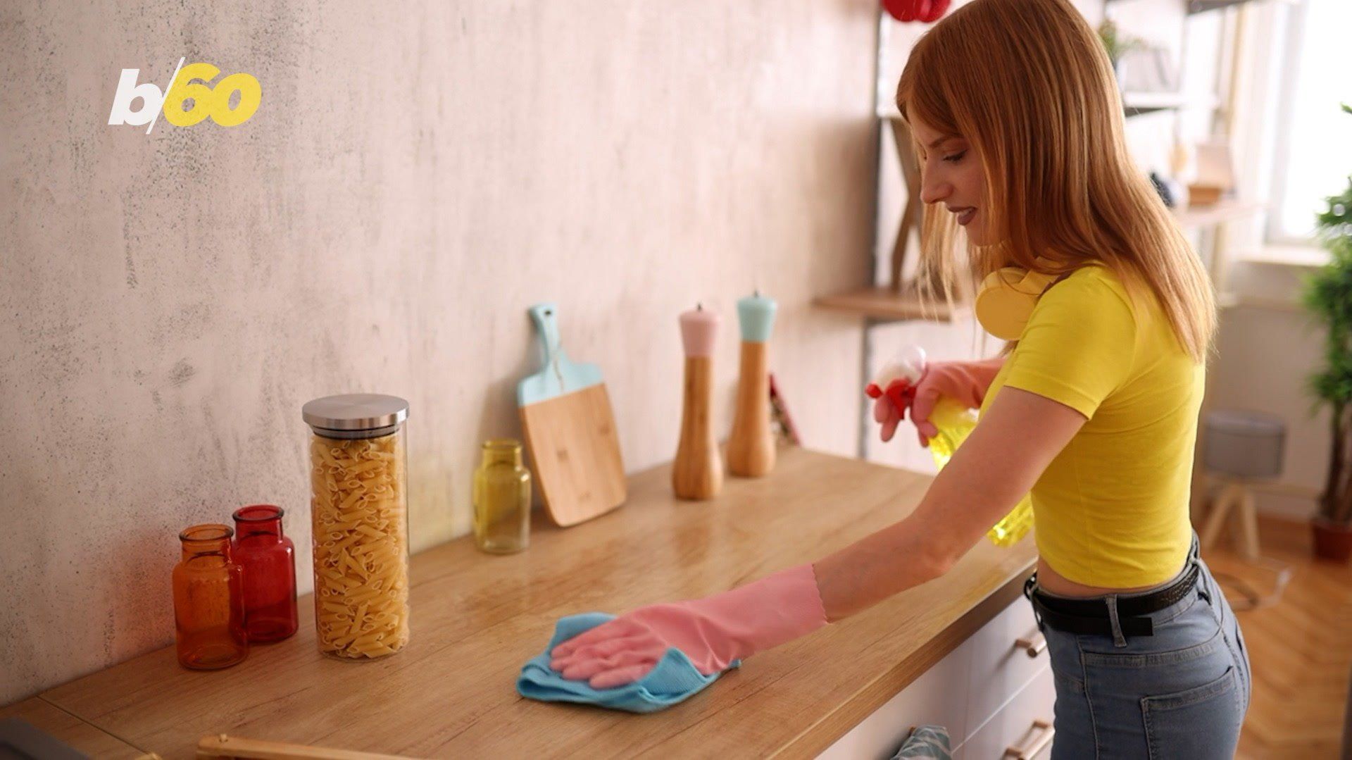 dick sargent add naked kitchen cleaning image