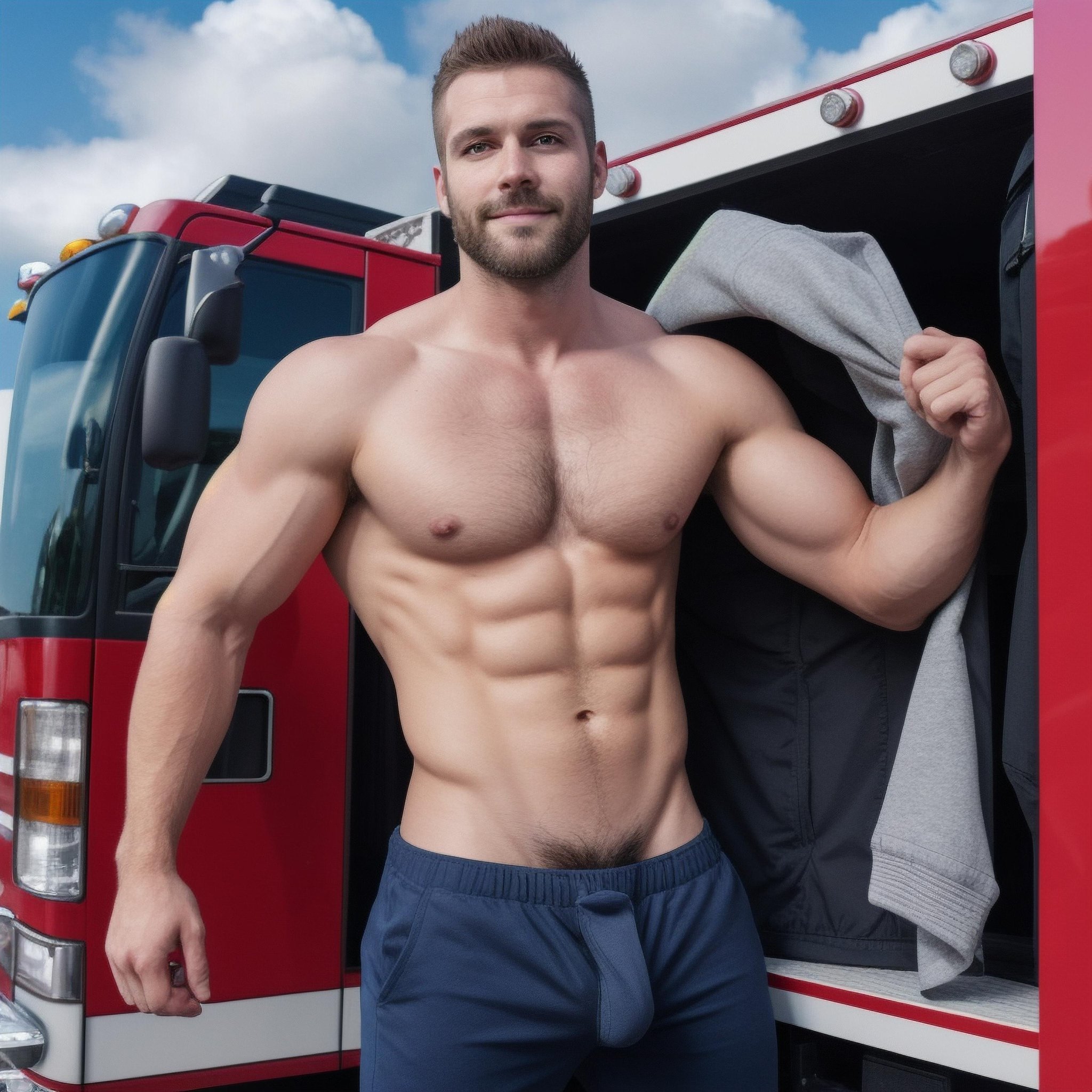 chris kiernan add naked male firemen image