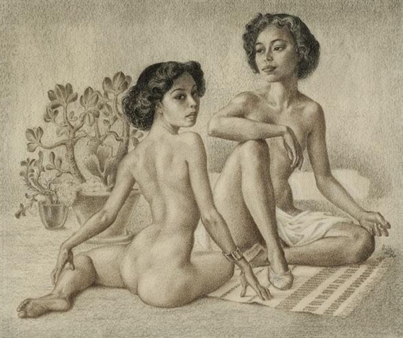 art pekarek add two naked women image